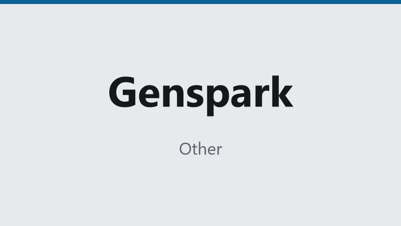 Genspark plus 10k credit 1 month (24h warranty)