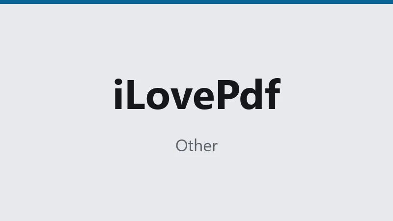 iLovePdf Premium 1Y