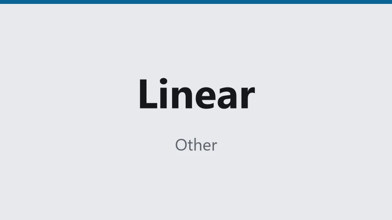 Linear Business 12m