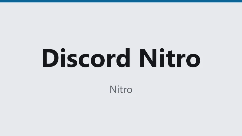 Discord Nitro Basic Link 3 m