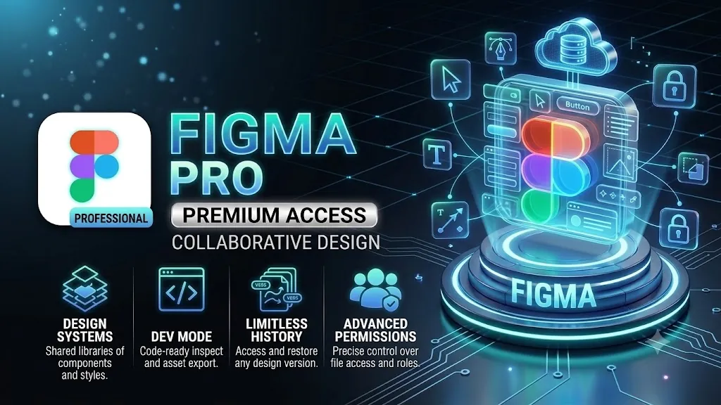 Figma Pro Education Official Owner 1 Year Full Warranty