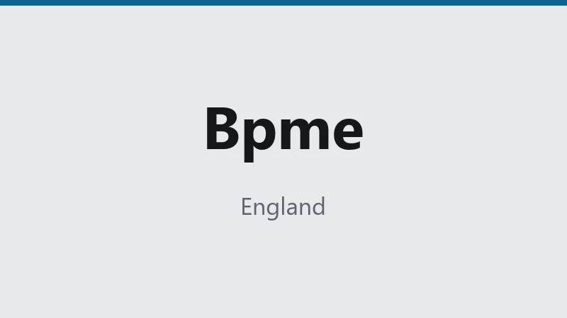 Bpme — England 🇬🇧 ⭐