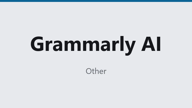 Grammarly AI Pro 1 Month full warranty