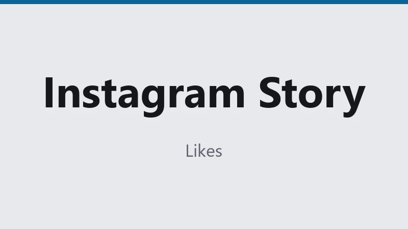 Instagram Story Likes · 100K · ⚡50K/D · ⏱0-1H